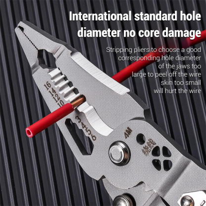 【One piece has 14 functions】Folding tester, screwdriver, wire stripper. One-stop service!
