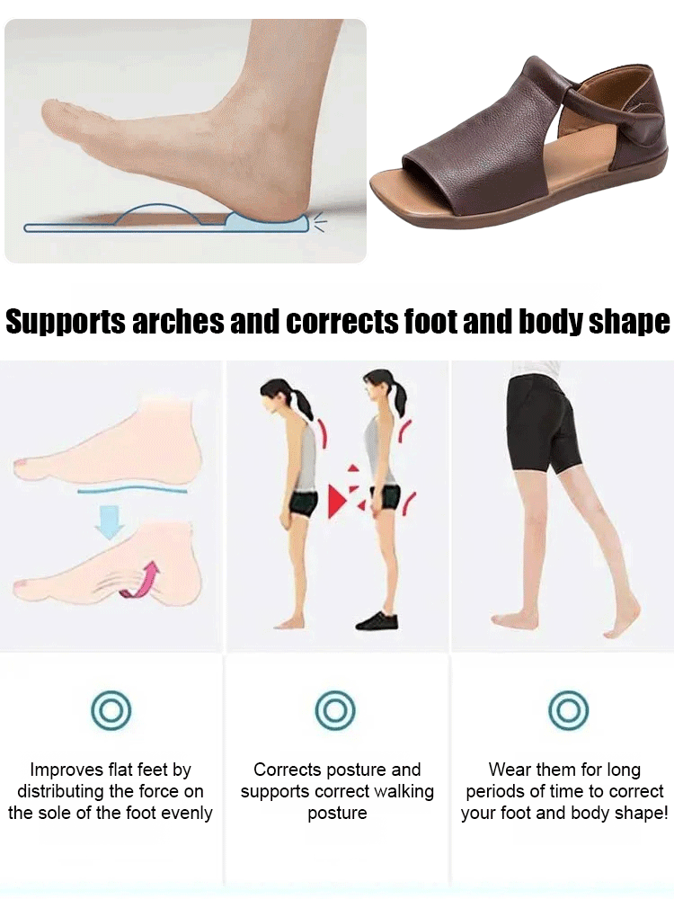 Handmade leather sandals