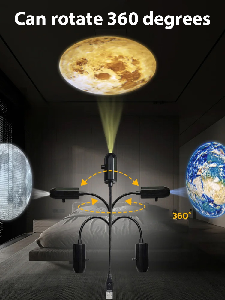 Comauo – Ocean & Galaxy Projector: Ultra-HD 3D Projection Technology for Your Home & Car – A Real Aquarium in Just 1 Second!