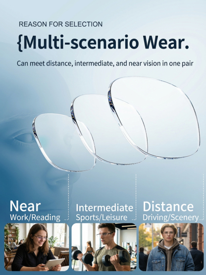 Skip the eye exam! Smart lenses auto-adjust from -1.00 to +10.00 in seconds.