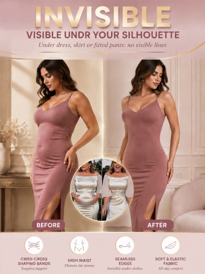 High Waist Cross Compression Shaping Panties  | Maximum Comfort with 3D Pelvic Fit & Targeted X-Compression