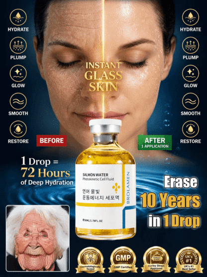 Salmon Hydrating Anti-Wrinkle Serum【Not satisfied with the results? Full refund!】