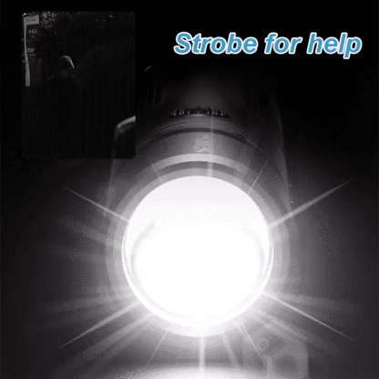 Keeps you safe in dangerous situations - Tactical Stun Flashlight