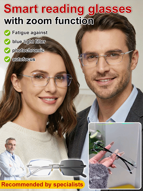 Say goodbye to the frustration of carrying multiple pairs of glasses! 🚫👓 Engineered in Jena, the legendary "City of Optics," these Smart Auto-Focus Glasses use advanced Berlin tech to give you crystal-clear vision from 4 inches to 100 yards—instantly. ⚡