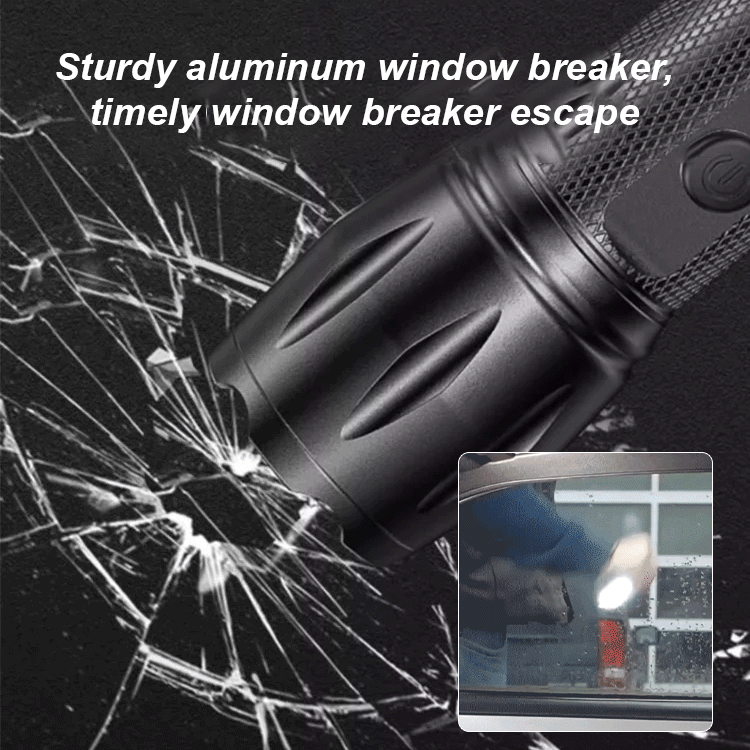 Keeps you safe in dangerous situations - Tactical Stun Flashlight