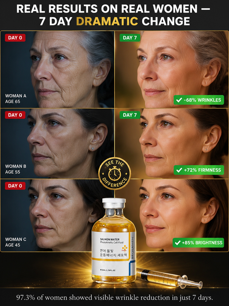 Salmon Hydrating Anti-Wrinkle Serum【Not satisfied with the results? Full refund!】