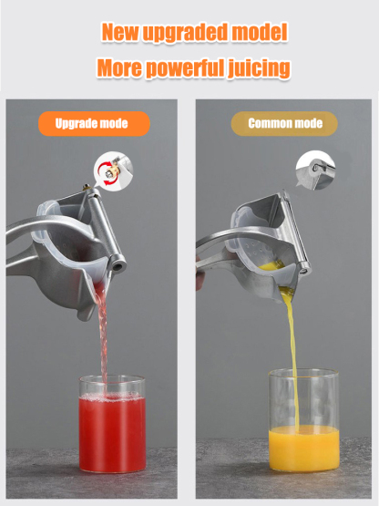 【 Original flavor 】 Multifunctional hand juicer. Juice out in 5 seconds, easy to squeeze juice, effortless