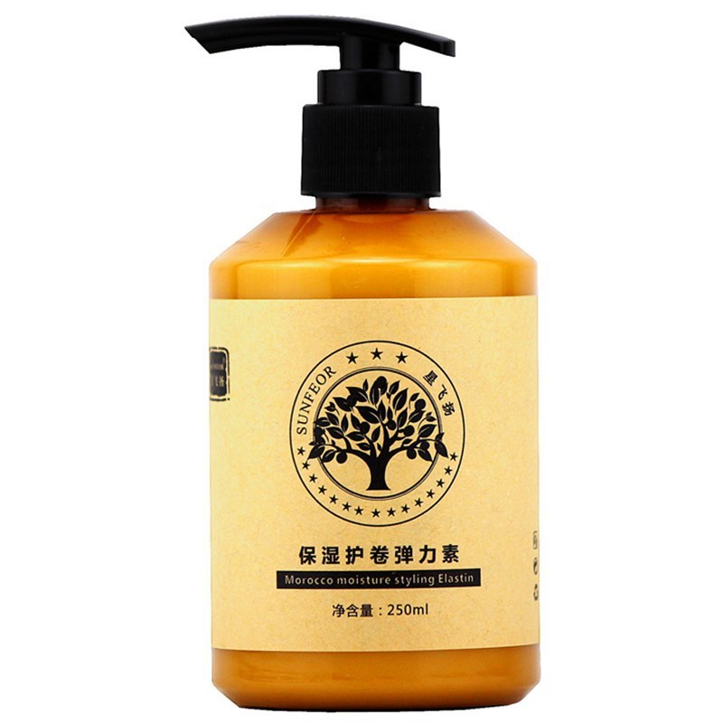 Essential oil strong styling elastic, solve frizzy hair, more three-di