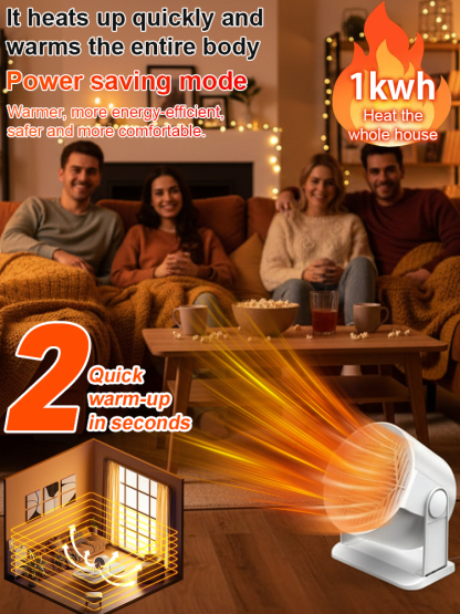 Heats 150㎡ in 3 seconds. One unit equals four! Home Heating Magic Device
