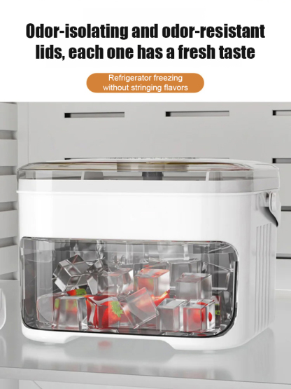 [Lazy Man's Artifact] Large Capacity Ice Maker That Doesn't Dirt Your Hands | ❄️400% More Space Saving