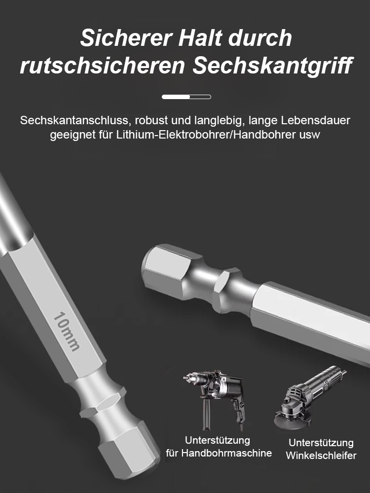 Vierkant-Zahnung Keramikbohrer