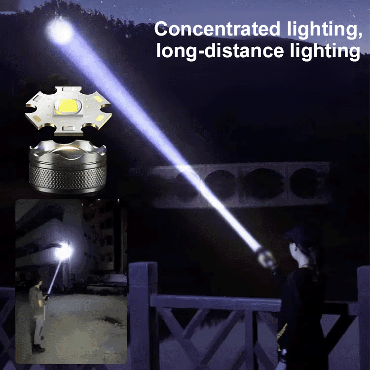 Keeps you safe in dangerous situations - Tactical Stun Flashlight