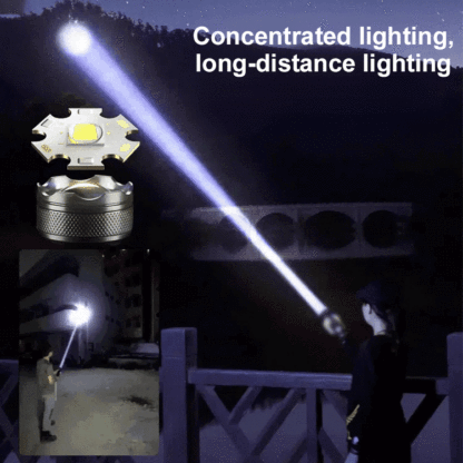 Keeps you safe in dangerous situations - Tactical Stun Flashlight