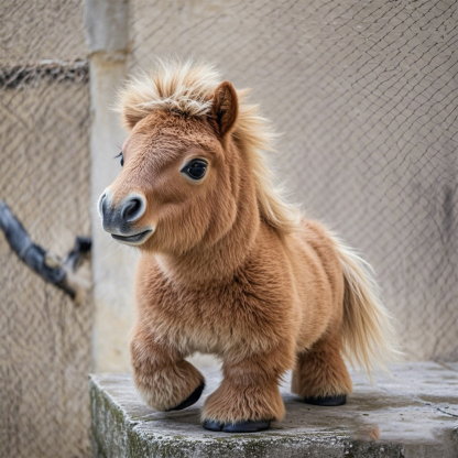 🐎Warm companion-The Life-Like Robot Pony That Walks, Barks, and Wags Its Tail
