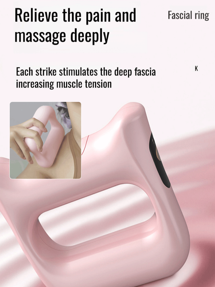 【No Exercise Required, Fast Fat Burning】Vibrating massage rollers, Tighten fascia