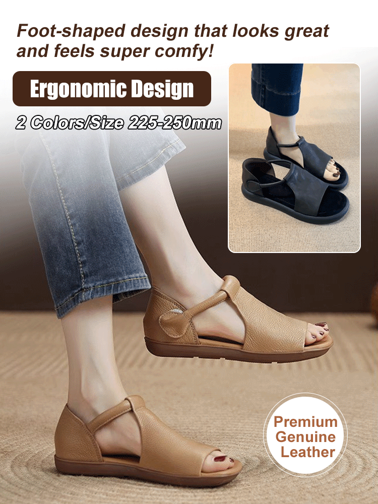 Handmade leather sandals