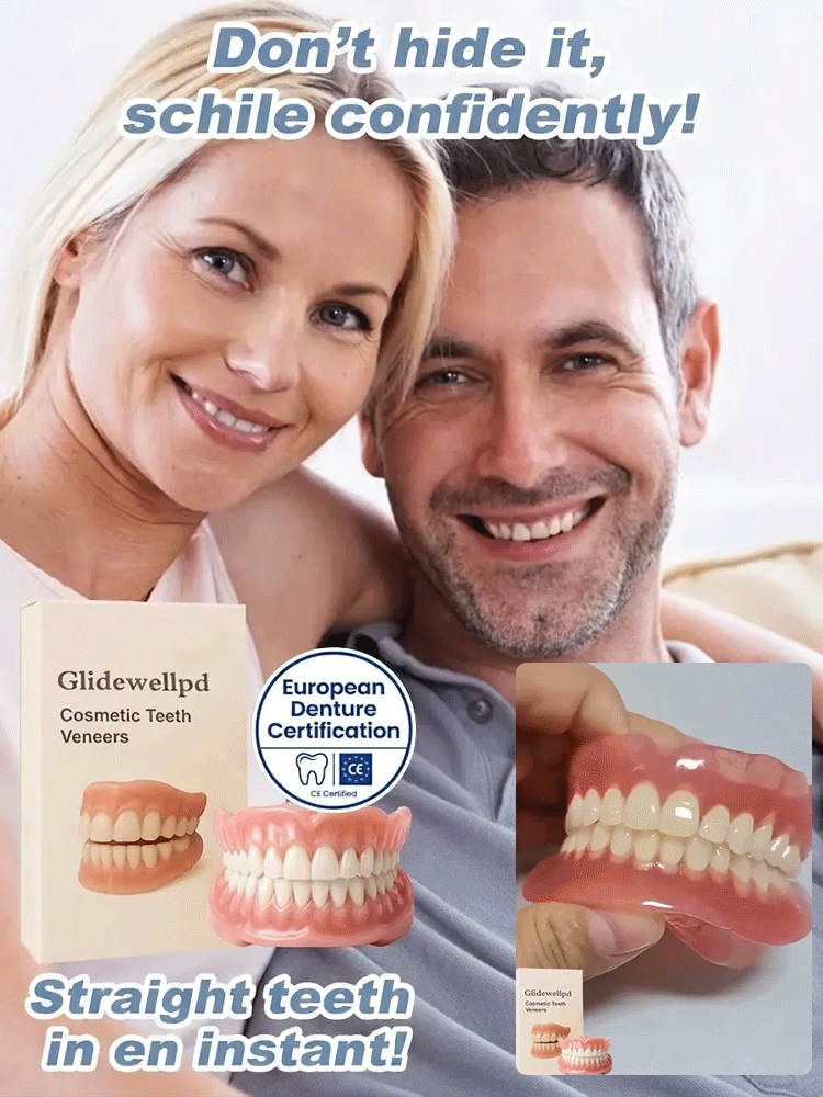 No glue, no dentist, and no appointments required  –  [Epic Upgrade] Premium Full Cover Dentures