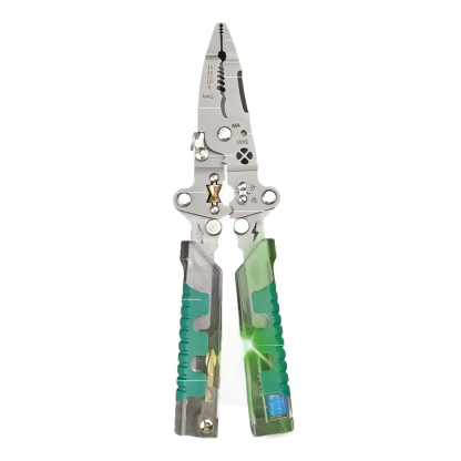 【One piece has 14 functions】Folding tester, screwdriver, wire stripper. One-stop service!