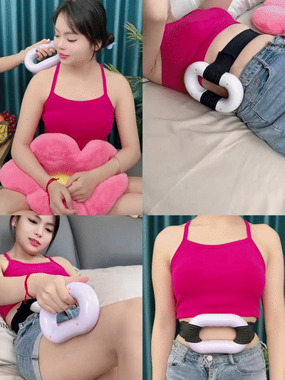 [No need for exercise, burn fat all over the body] Multifunctional fascia ring fat-shaking machine
