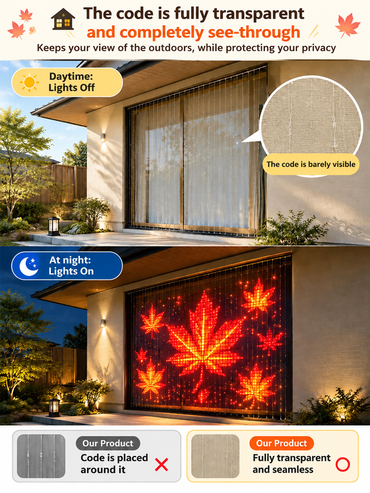 3D Holographic Iridescent Matrix Light String | 100+ Dynamic Themes & DIY