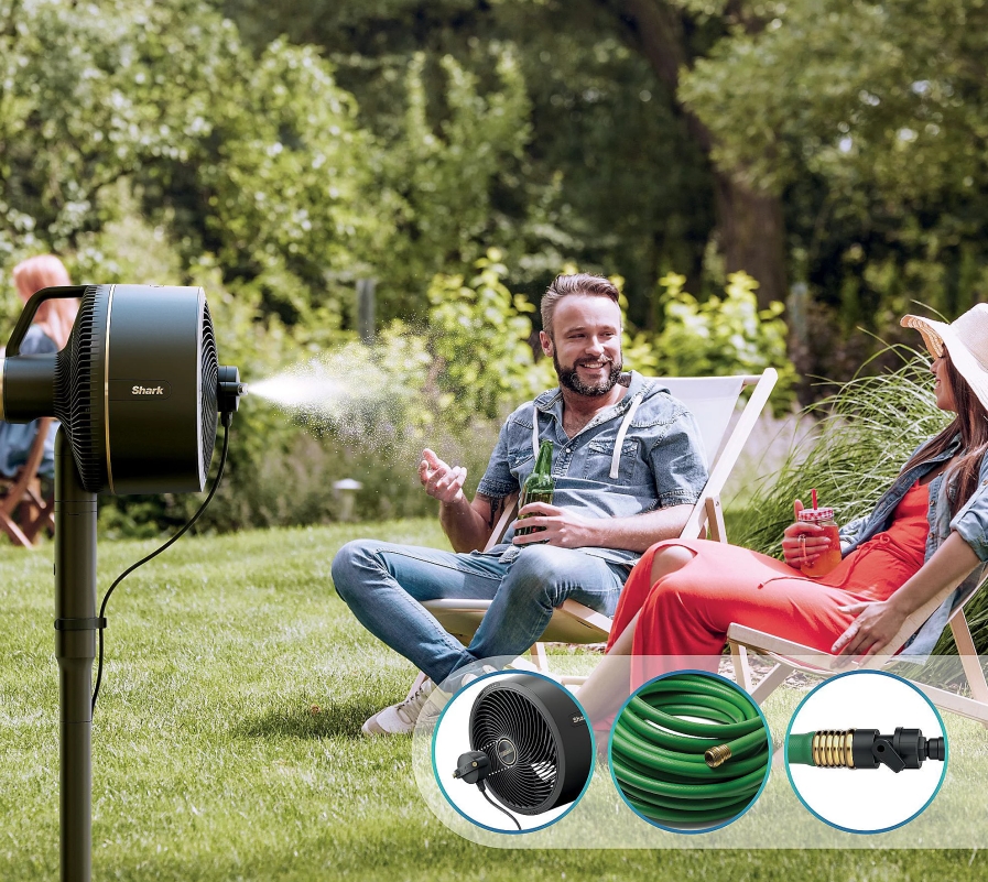 Mother's Day Special💝Buy 2 get 4 free,Buy 6 for only $49.98💥Shark FlexBreeze Indoor/Outdoor Cordless Fan w/ Car Charger