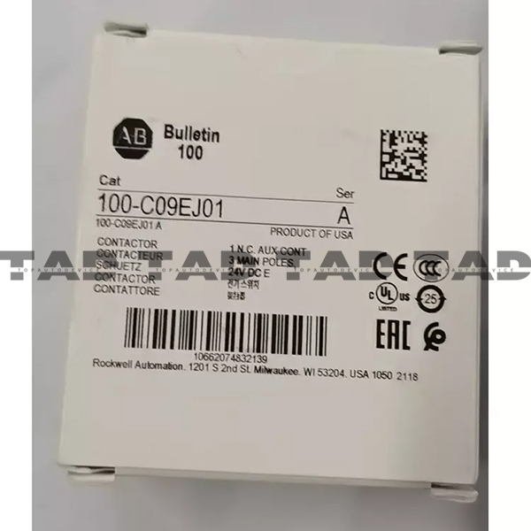 Allen-Bradley 100-C09EJ01 IEC 9 A Contactor