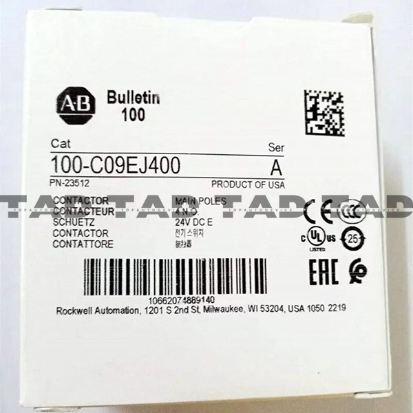 Allen-Bradley 100-C09EJ400 IEC 9 A Contactor