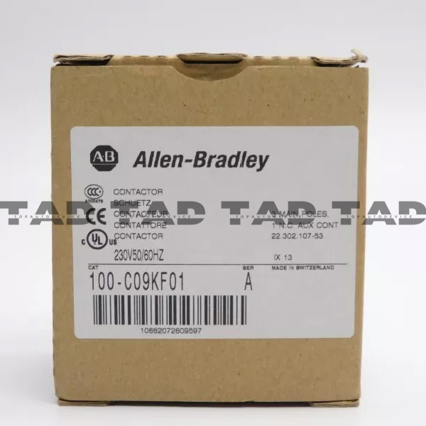 Allen-Bradley 100-C09KF01 IEC 9 A Contactor