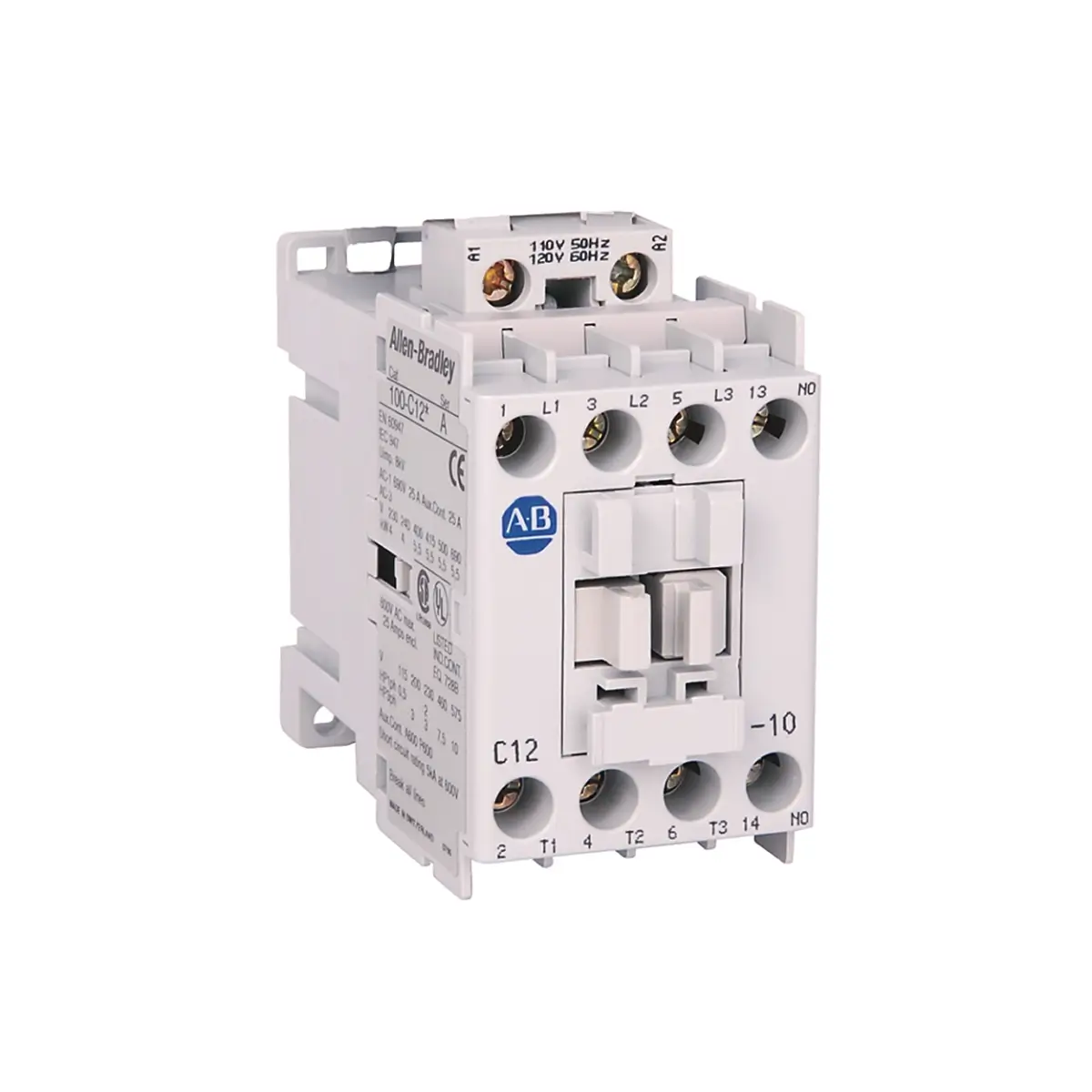 Allen-Bradley 100-C12D10 IEC 12 A Contactor