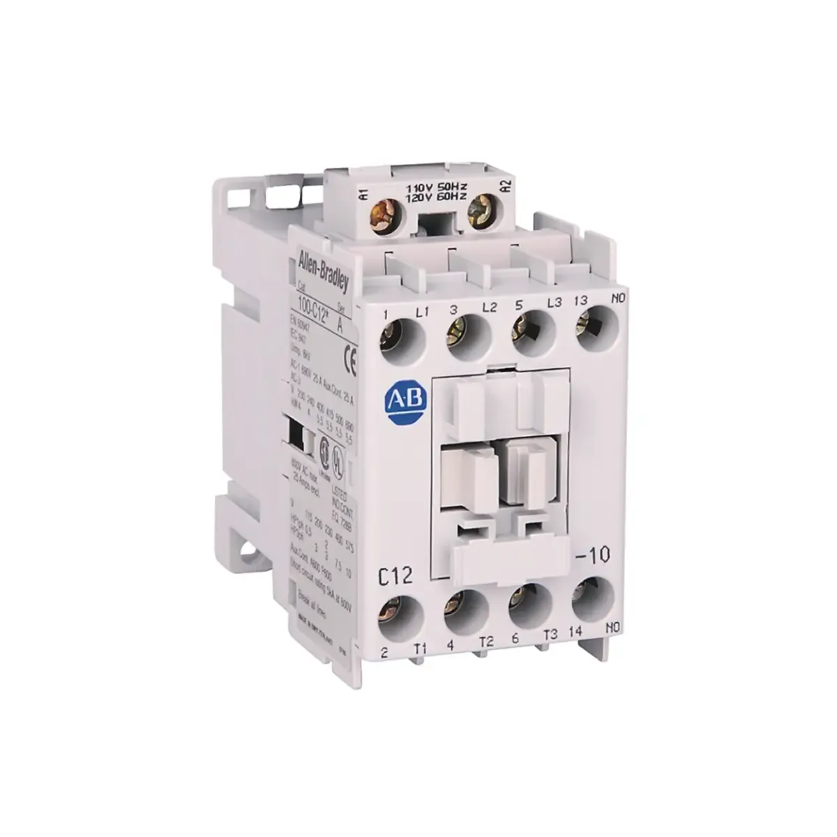 Allen-Bradley 100-C12D10 IEC 12 A Contactor