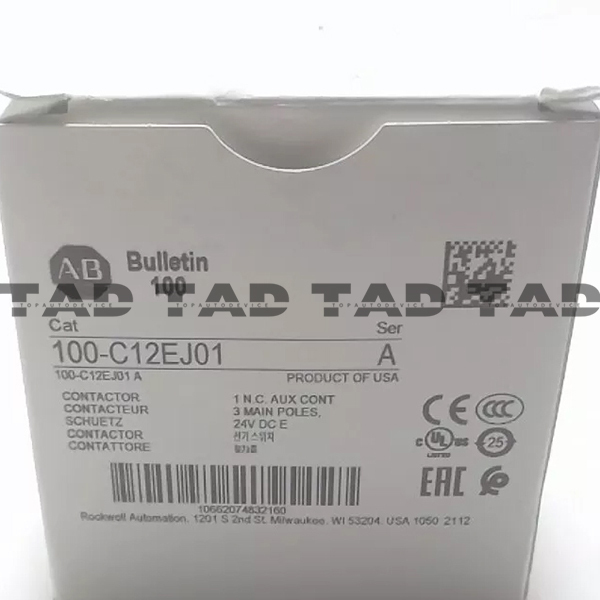 Allen-Bradley 100-C12EJ01 IEC 12 A Contactor