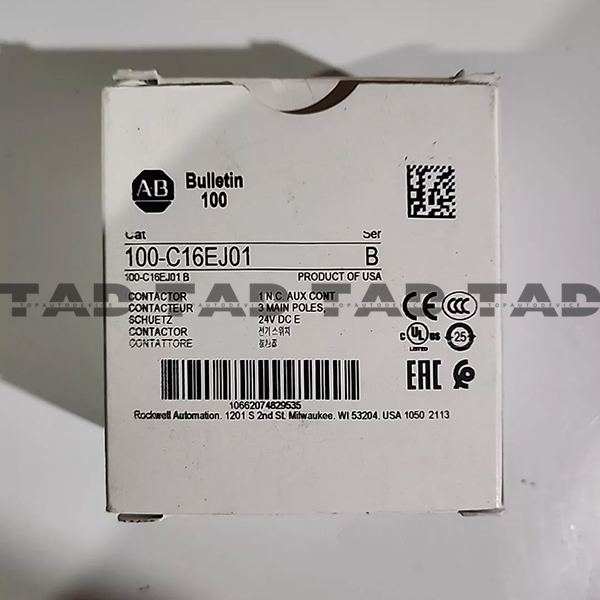 Allen-Bradley 100-C16EJ01 IEC 16 A Contactor