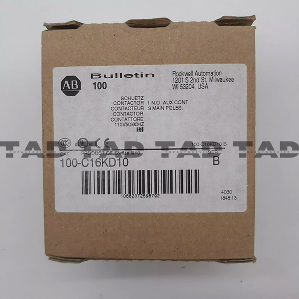 Allen-Bradley 100-C16KD10 IEC 16 A Contactor