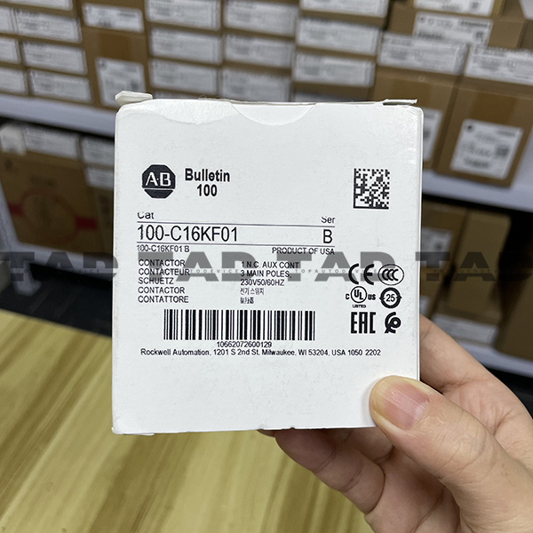 Allen-Bradley 100-C16KF01 IEC 16 A Contactor