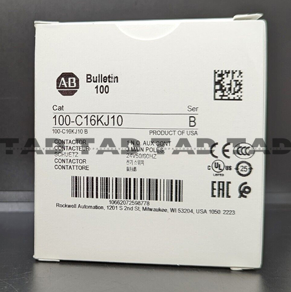 Allen-Bradley 100-C16KJ10 IEC 16 A Contactor