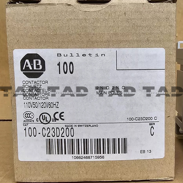 Allen-Bradley 100-C23D200 IEC 23 A Contactor