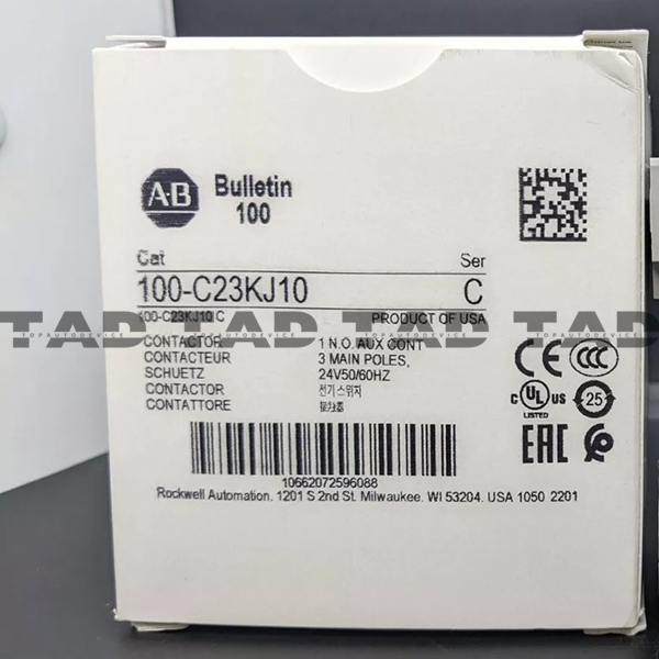 Allen-Bradley 100-C23KJ10 IEC 23 A Contactor