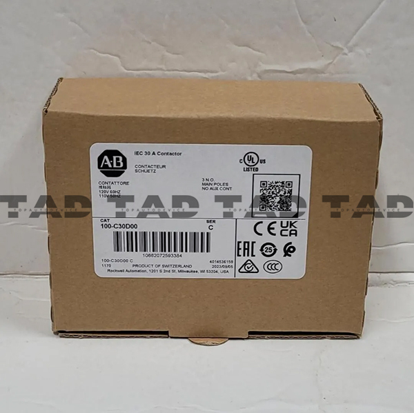 Allen-Bradley 100-C30D00 IEC 30 A Contactor