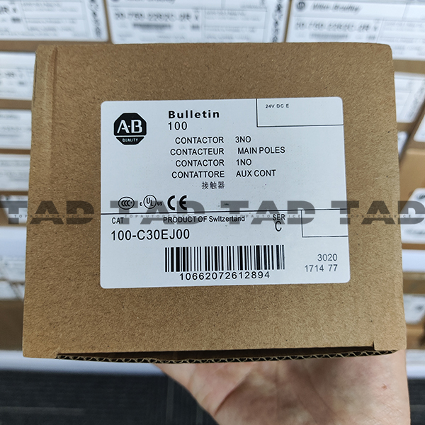 Allen-Bradley 100-C30EJ00 IEC 30 A Contactor