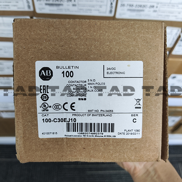 Allen-Bradley 100-C30EJ10 IEC 30 A Contactor