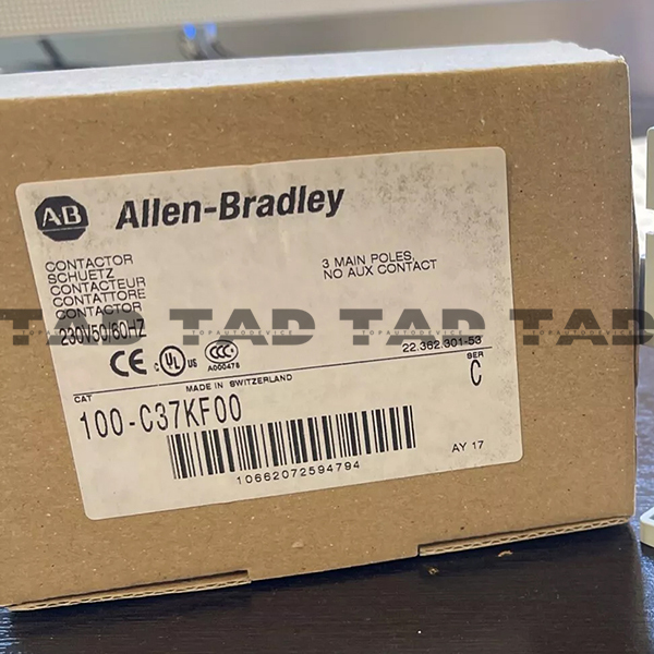 Allen-Bradley 100-C37KF00 IEC 37 A Contactor