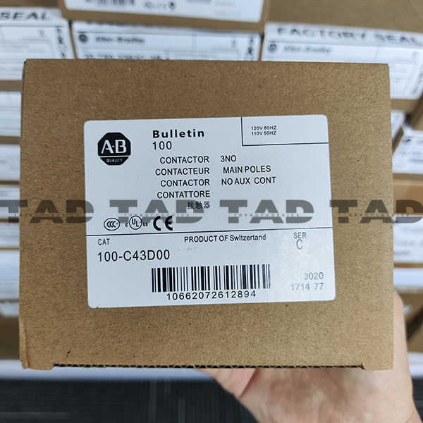 Allen-Bradley 100-C43D00 IEC 43 A Contactor