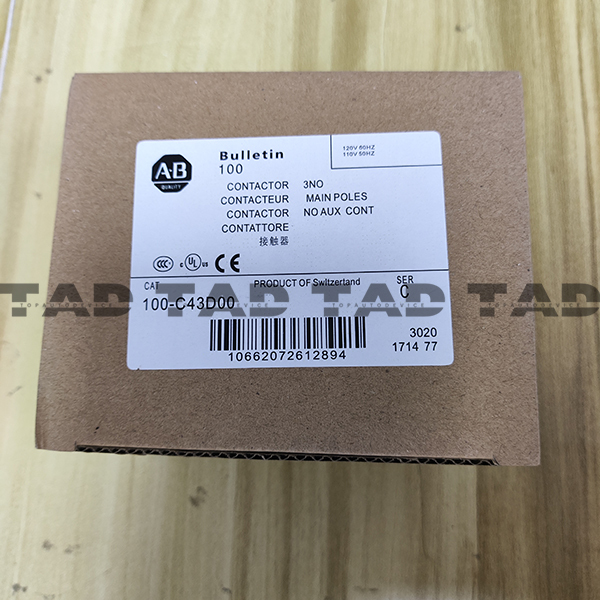 Allen-Bradley 100-C43D00 IEC 43 A Contactor