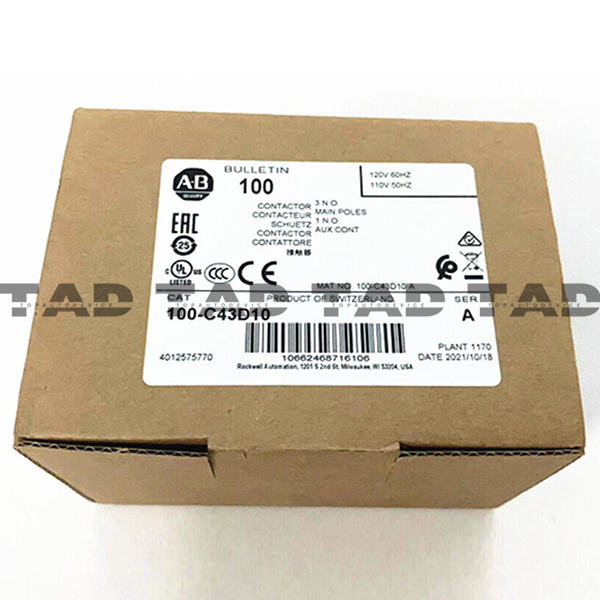 Allen-Bradley 100-C43D10 IEC 43 A Contactor