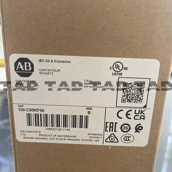 Allen-Bradley 100-C60KF00 IEC 60 A Contactor