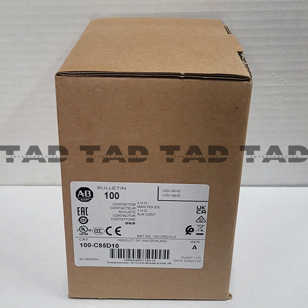 Allen-Bradley 100-C85D10 IEC 85 A Contactor