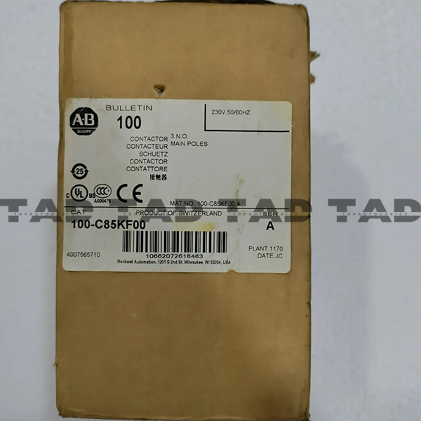 Allen-Bradley 100-C85KF00 IEC 85 A Contactor
