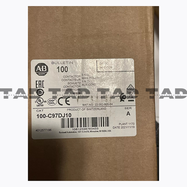 Allen-Bradley 100-C97DJ10 IEC 97 A Contactor