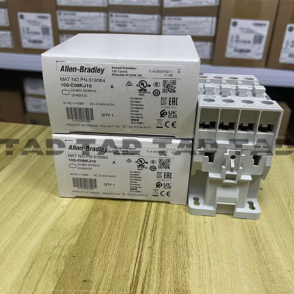 Allen-Bradley 100-E09KJ10 IEC 9 A Contactor