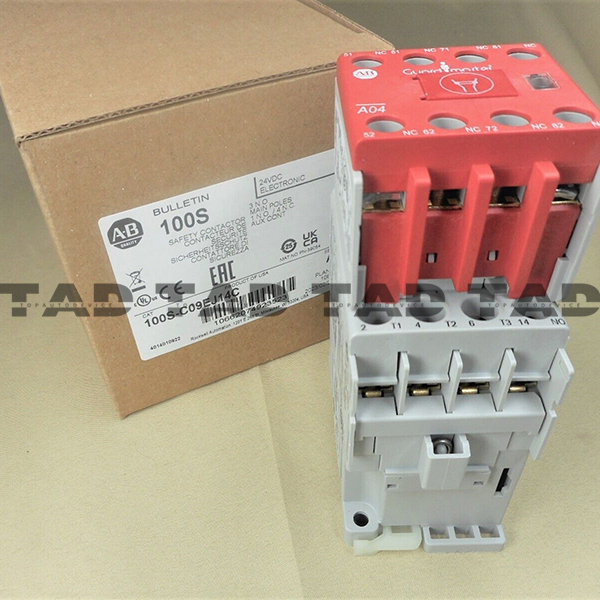 Allen-Bradley 100S-C09EJ14C 9 A Safety Contactor
